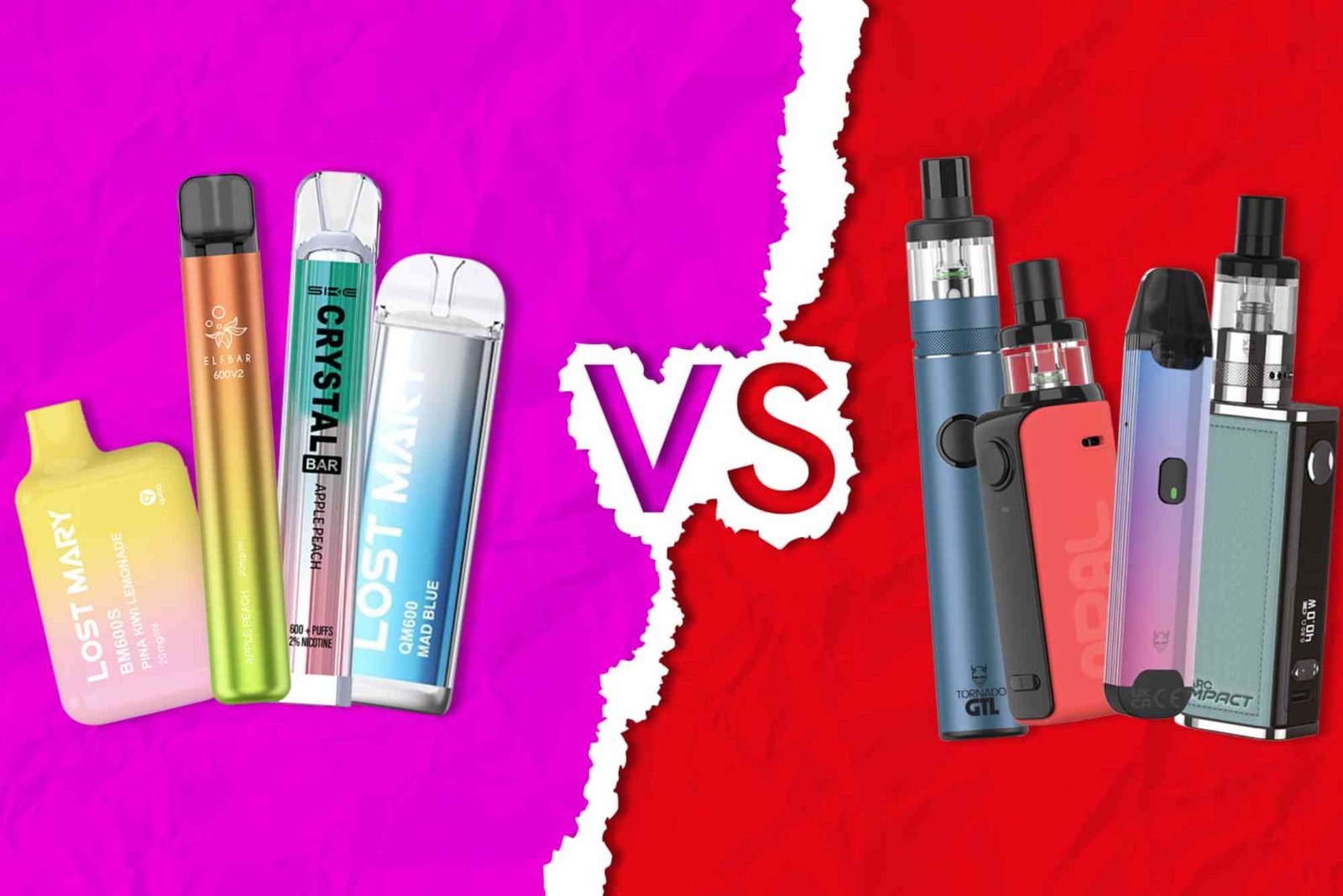 Refillable VS Disposable Vapes