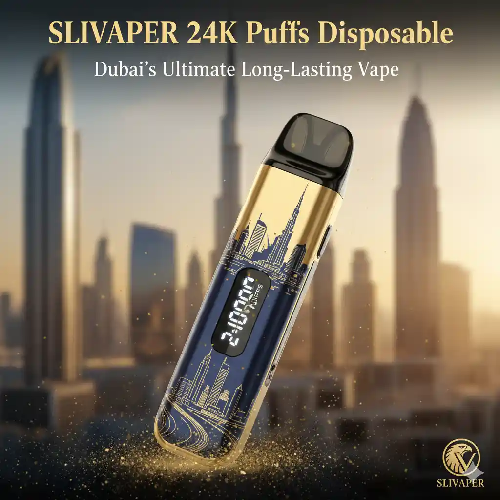 SLIVAPER 24K Puffs Disposable: Dubai’s Ultimate Long-Lasting Vape