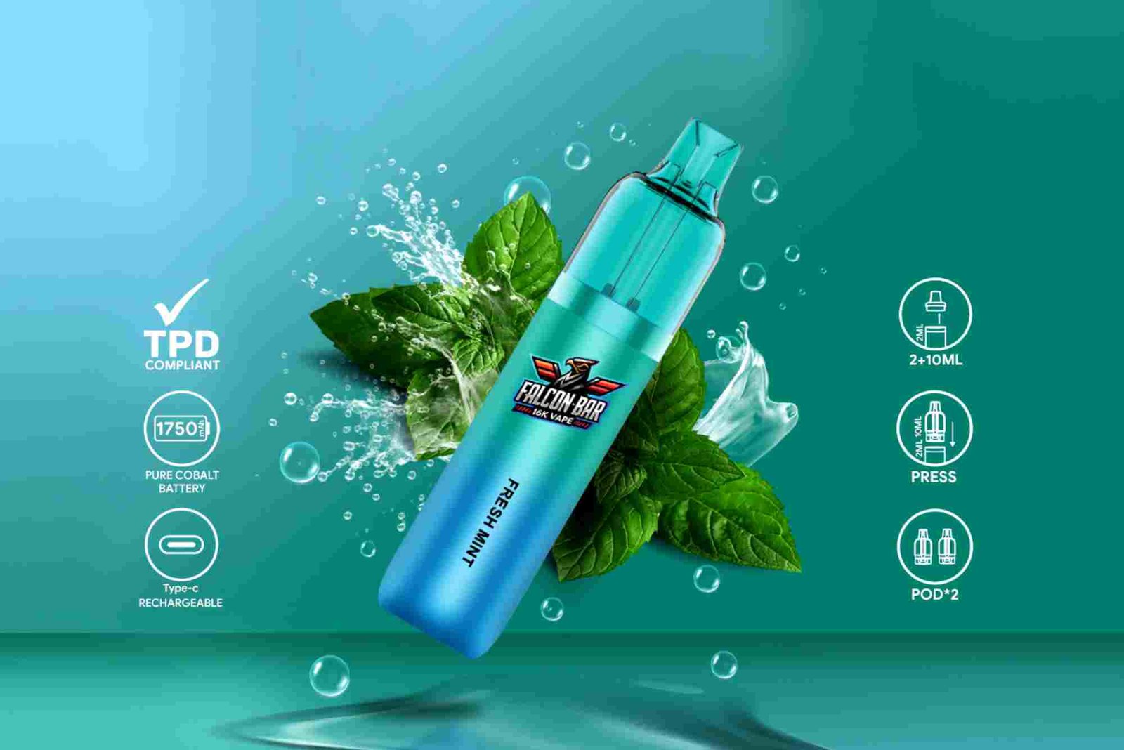 Falcon Bar 16K Vape UK Guide And Buyer Tips