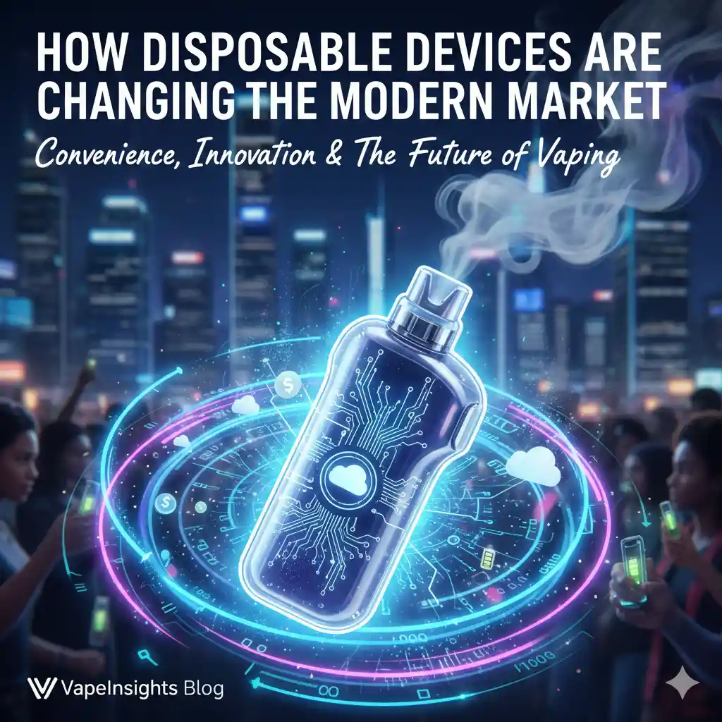 How Disposable Devices Are Changing the Modern Vape Market