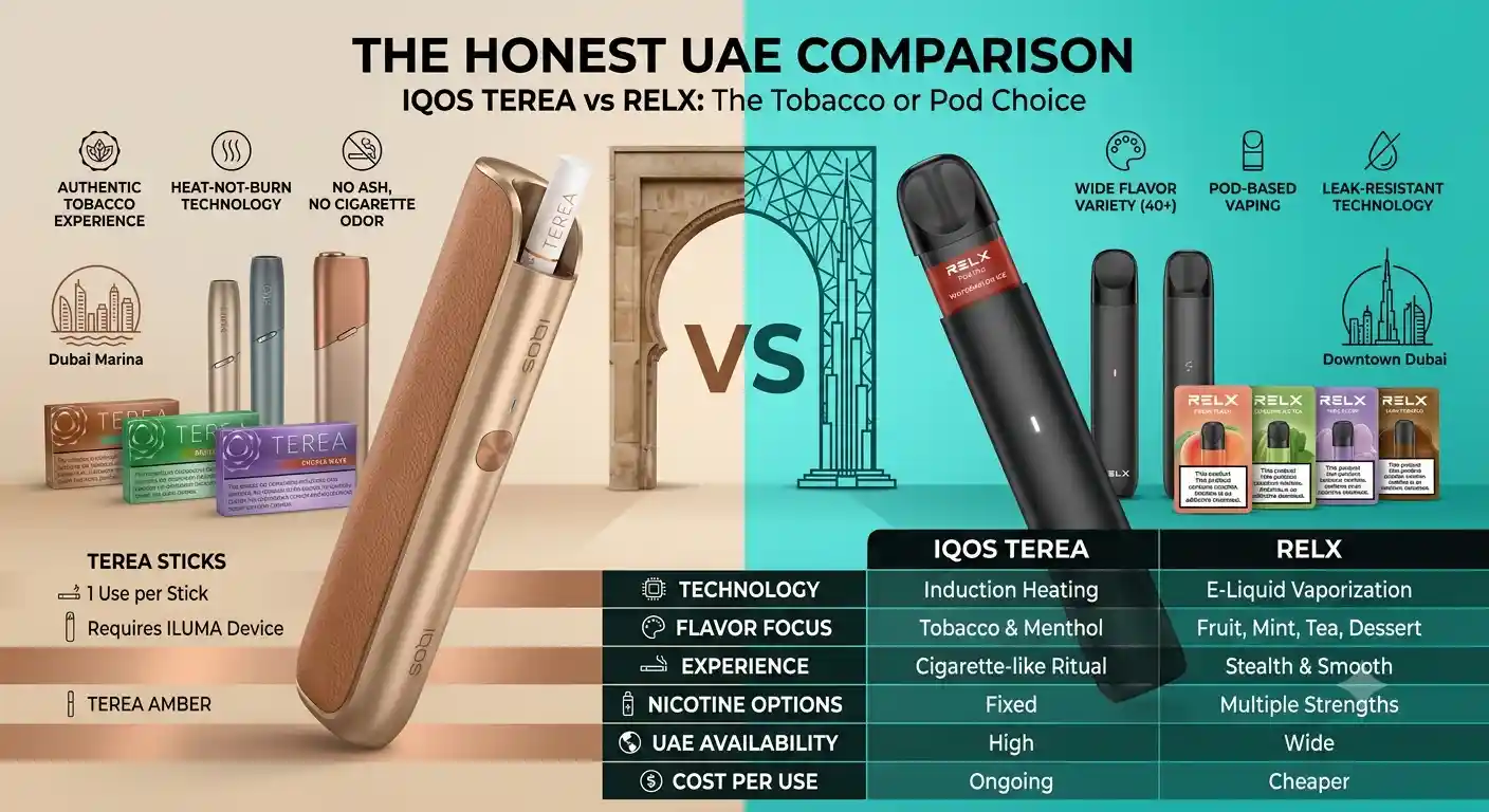 IQOS TEREA vs RELX
